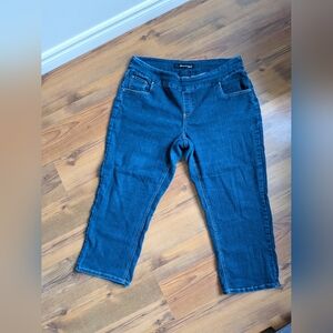 Golden Girls Blue Cropped Pants  for Women